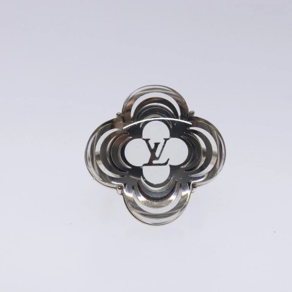LOUIS VUITTON Berg Alafoli Ring metal Silver M65665 #21(JP Size) LV Auth 135225V - Picture 2 of 11